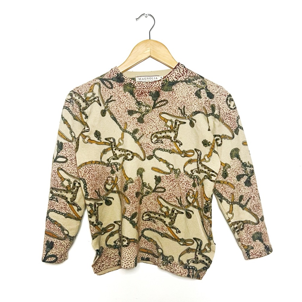 Magnolia | Vintage Dog Chain Sweater